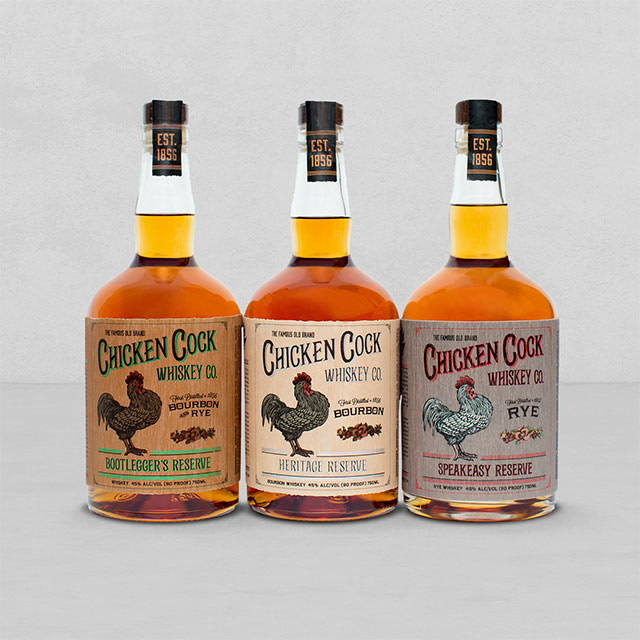 Chicken Cock Whiskey Reserve Line