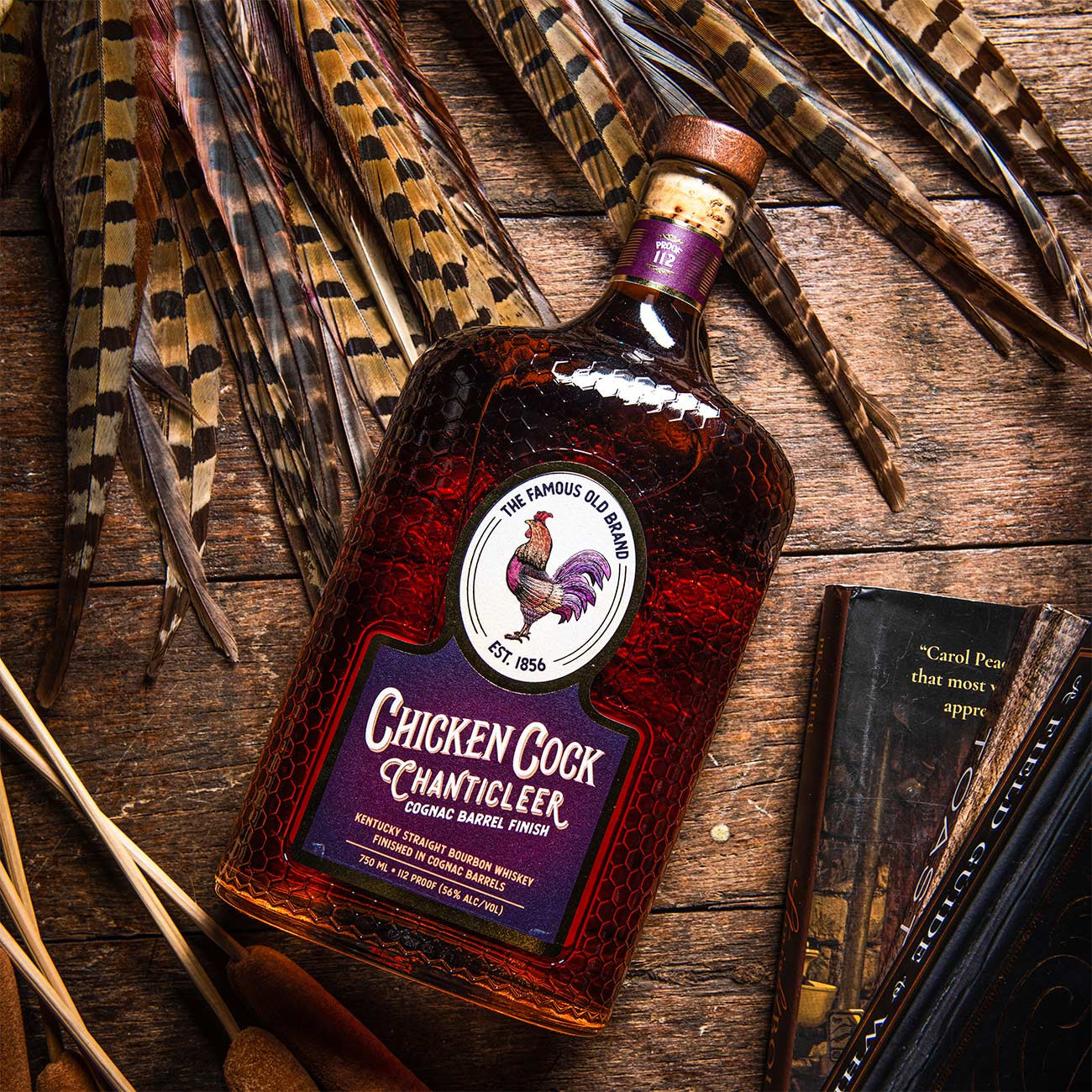 Chicken Cock Whiskey Chanticleer.