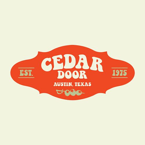 Cedar Door branding.