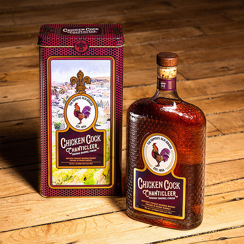 Chicken Cock Whiskey Chanticleer.