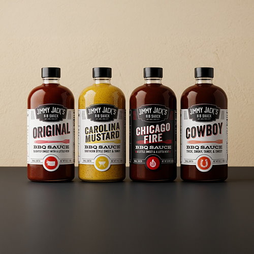 Jimmy Jack's BBQ Sauce.
